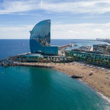 Hotels aan het strand van Barcelona