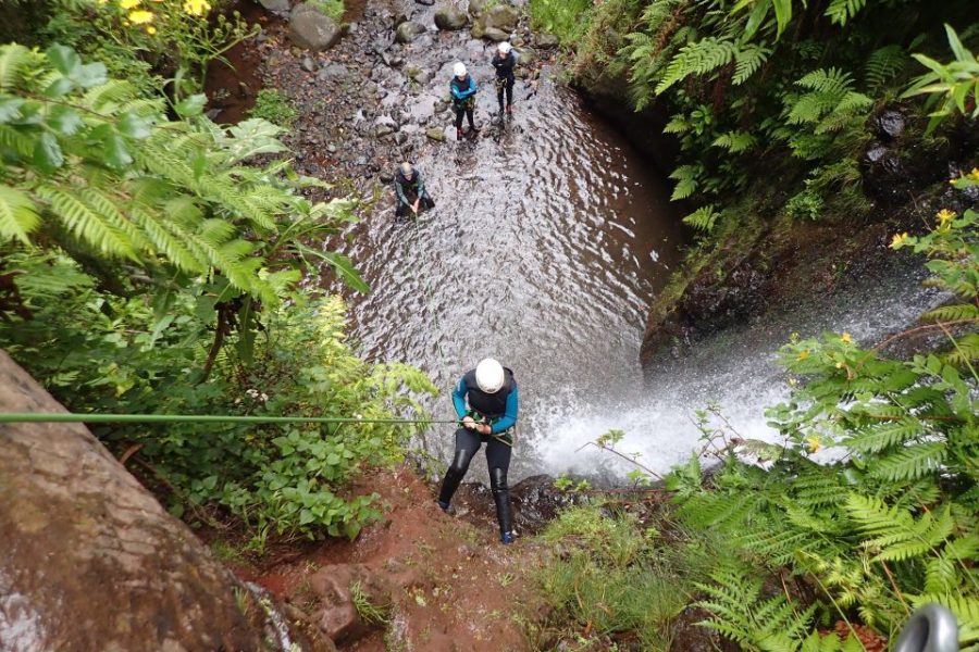 canyoning op madeira