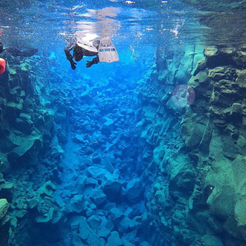 silfra snorkelen ijsland thingvellir