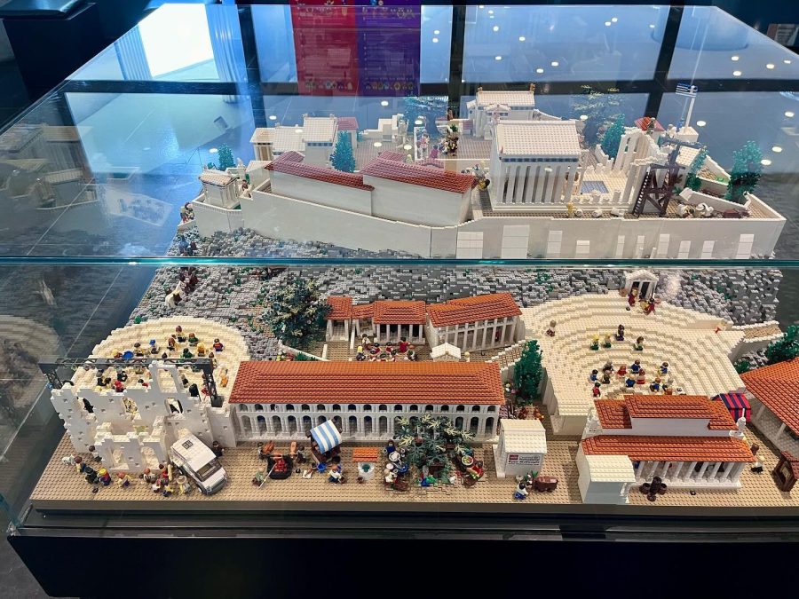 akropolis museum met kinderen lego