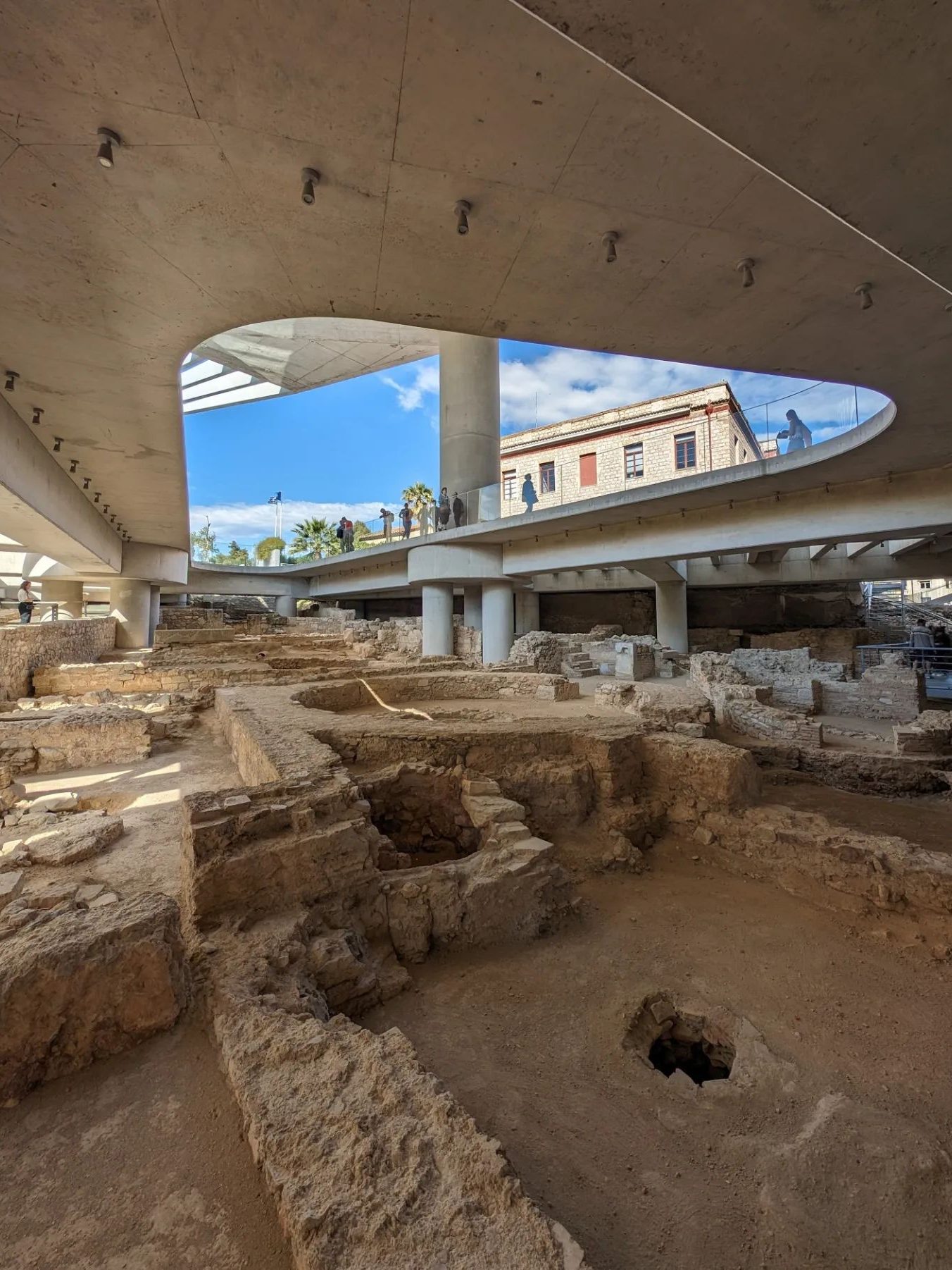 opgravingen akropolis museum