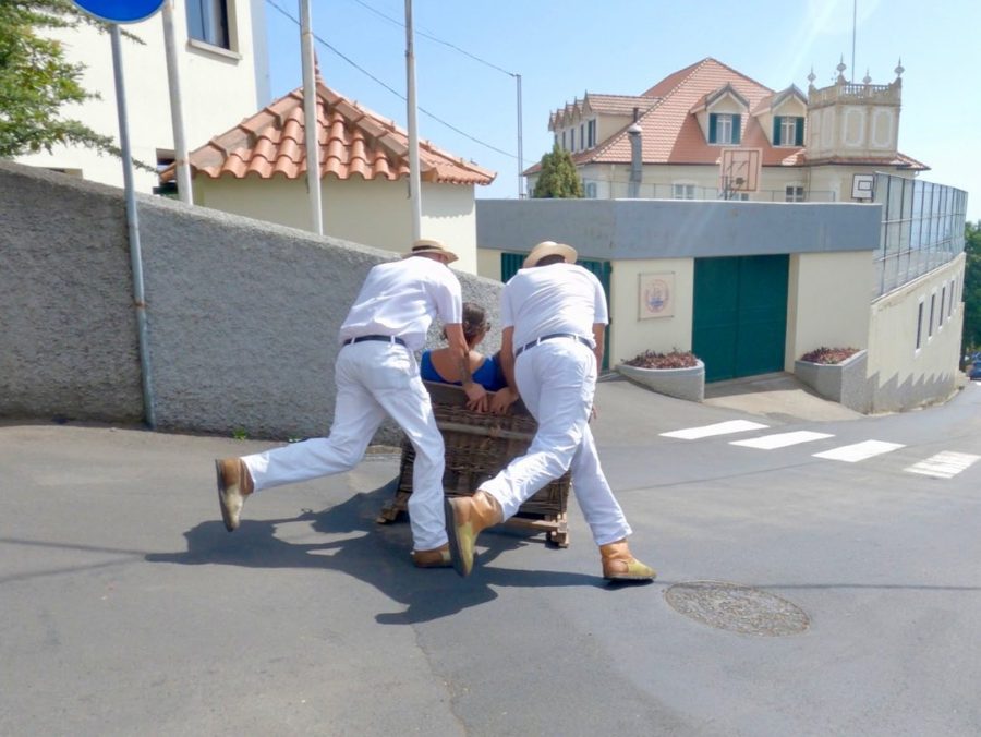 toboggan slee in madeira monte