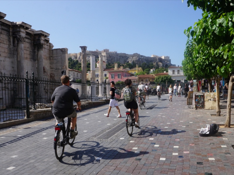 fietstour athene met nederlandse gids