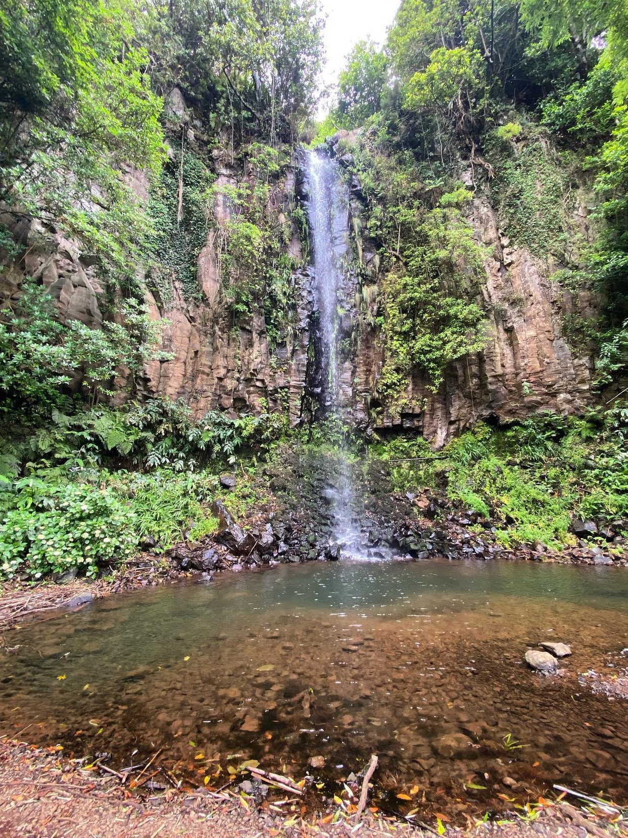Cascata Agua d'Alto madeira