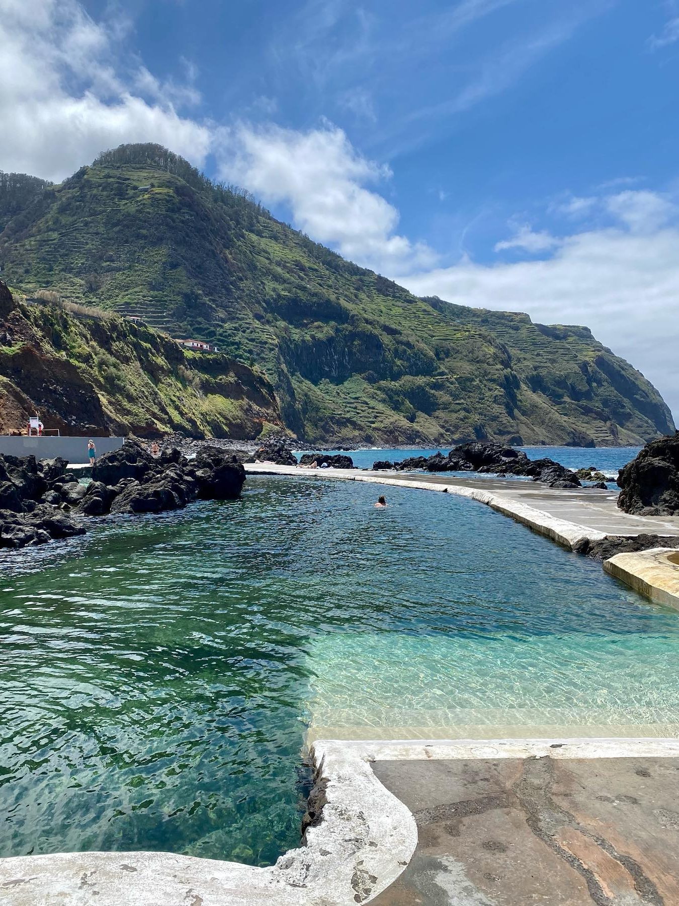natuurlijke zwembaden porto moniz madeira