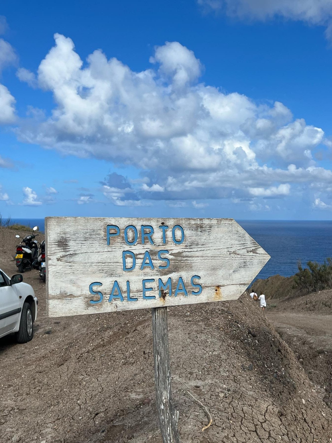 De natuurlijke zwembaden Porto Das Salemas