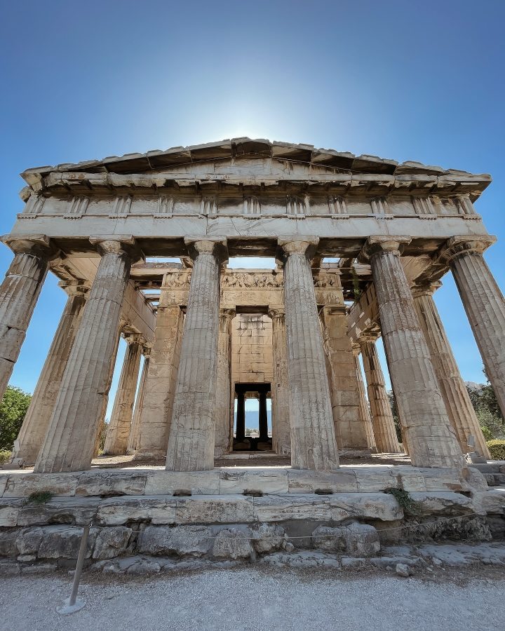 oude agora van athene
