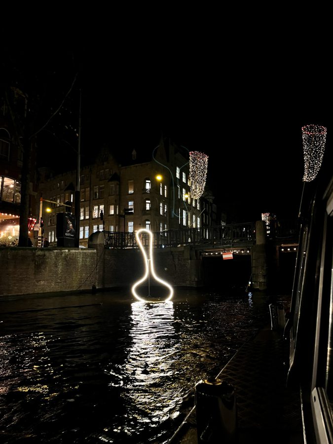 Amsterdam Light Festival boottocht door de grachten