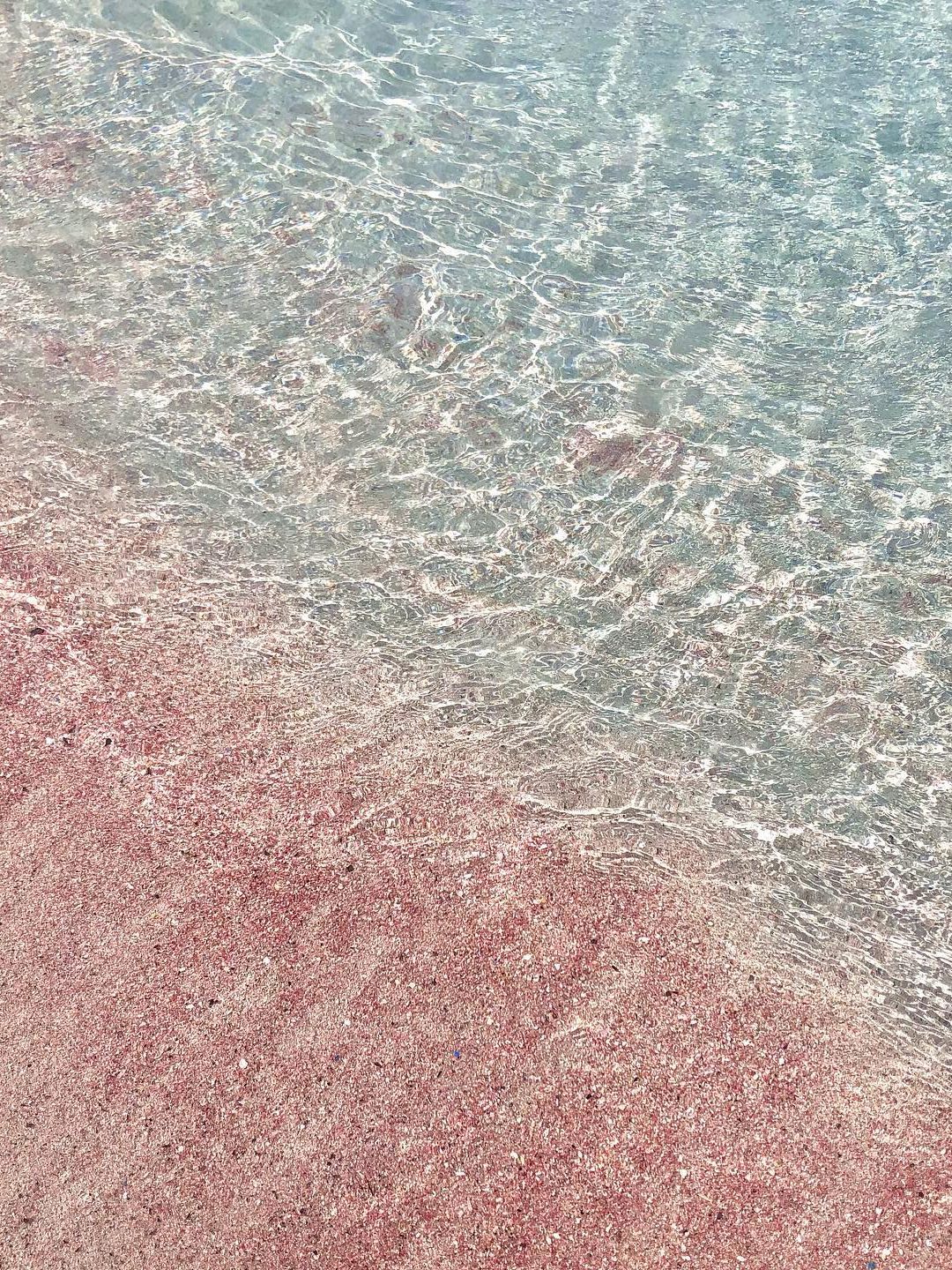roze zand mooiste stranden sardinie spiaggia di cala di trana