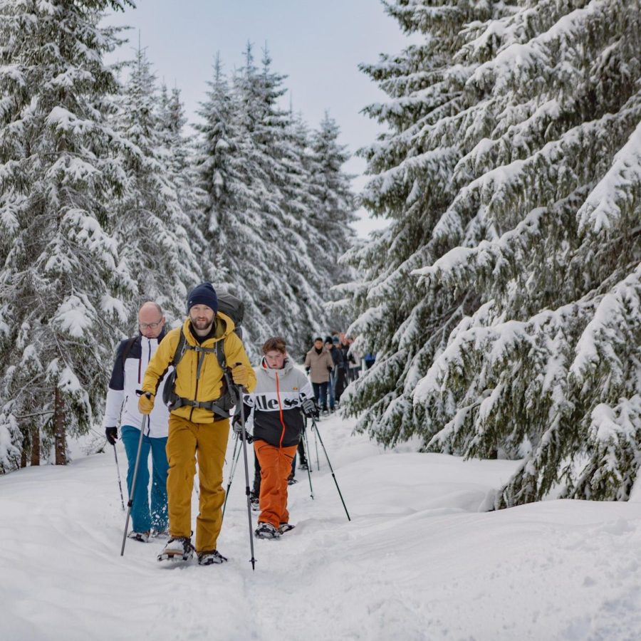 sneeuwwandelen in oslo
