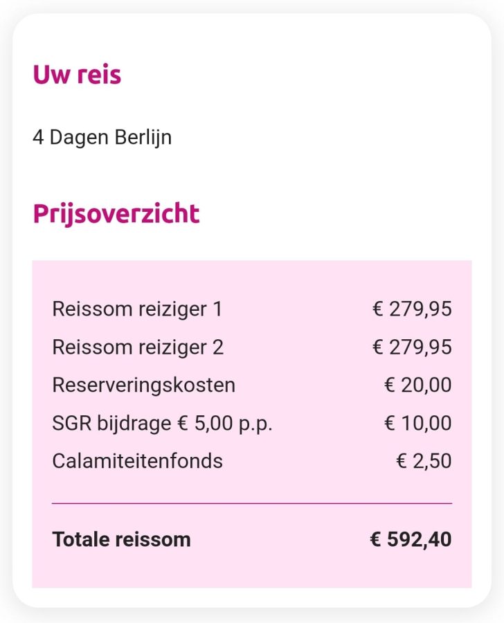 Georganiseerde busreis naar Berlijn