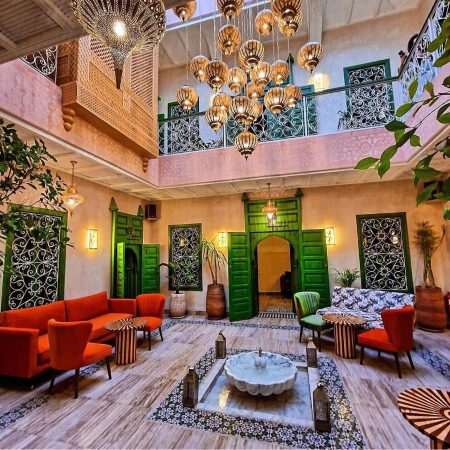 Kleinschalige riad Marrakech