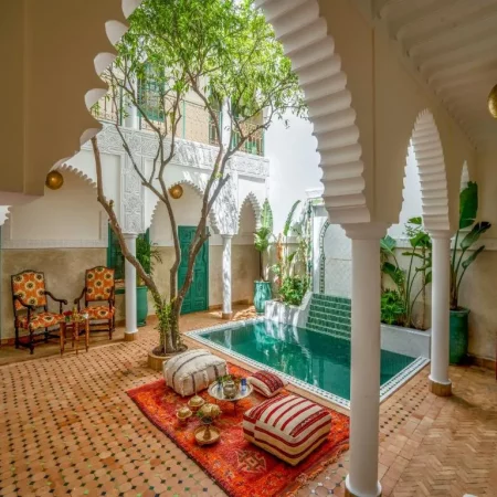 Riad net buiten centrum Marrakech