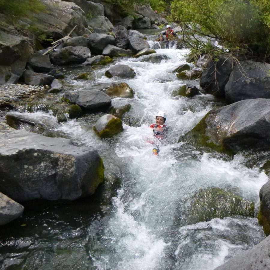 canyoning op sicilie