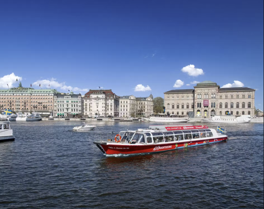 hop on hop off boot stockholm