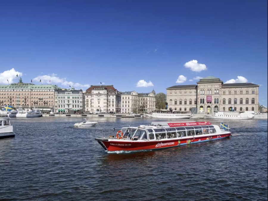 hop on hop off boot stockholm