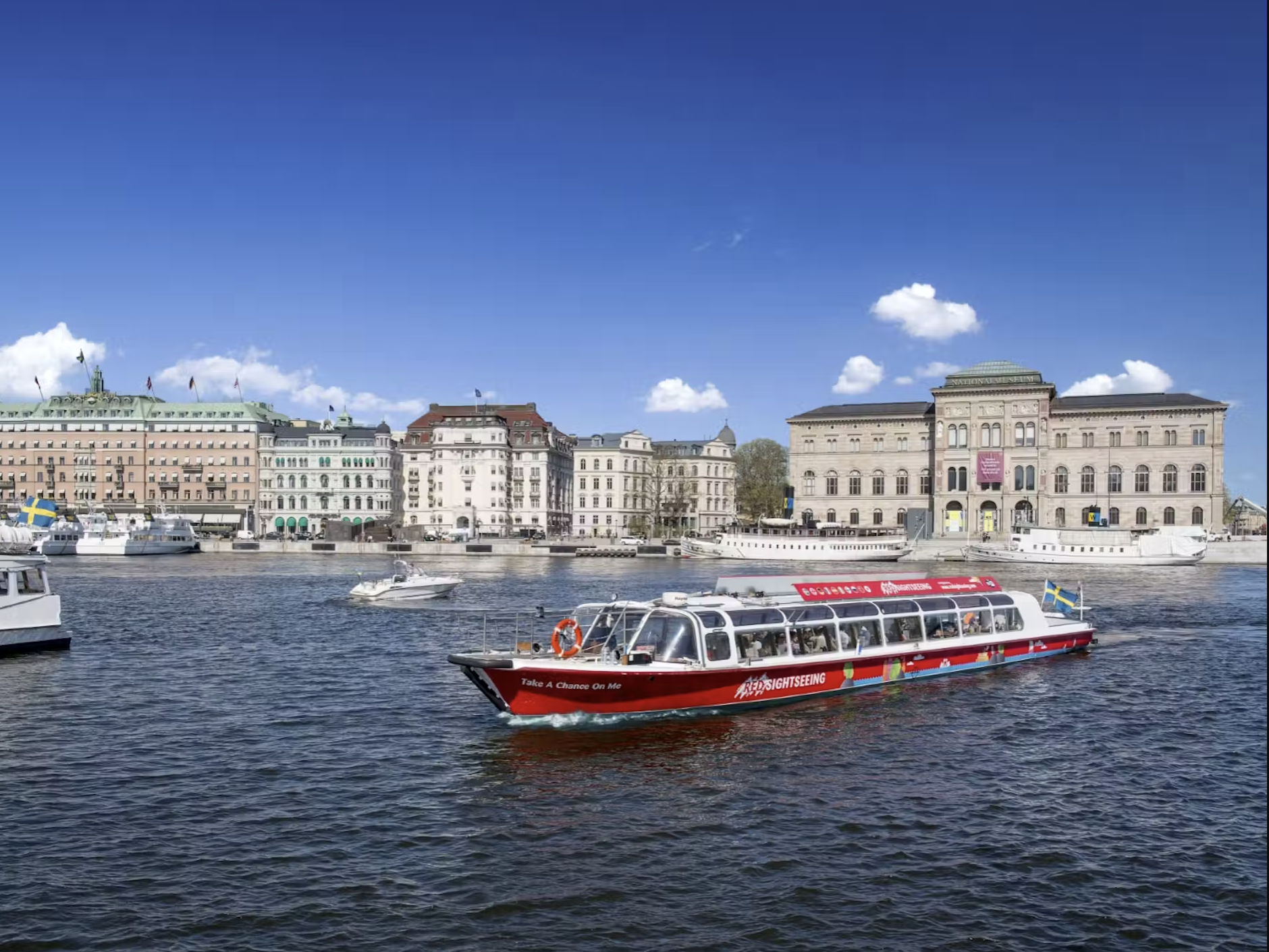 hop on hop off boot stockholm