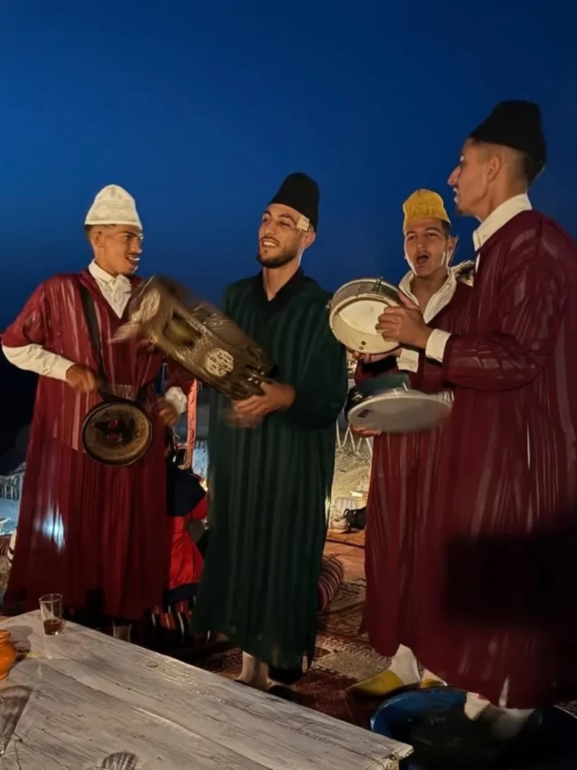 berber dinner show marrakech woestijnsafari