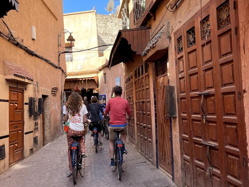 fietstour in marrakech baja bikes