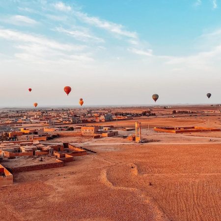Maak een ballonvaart in Marrakech + kamelenrit en Berbers ontbijtje 