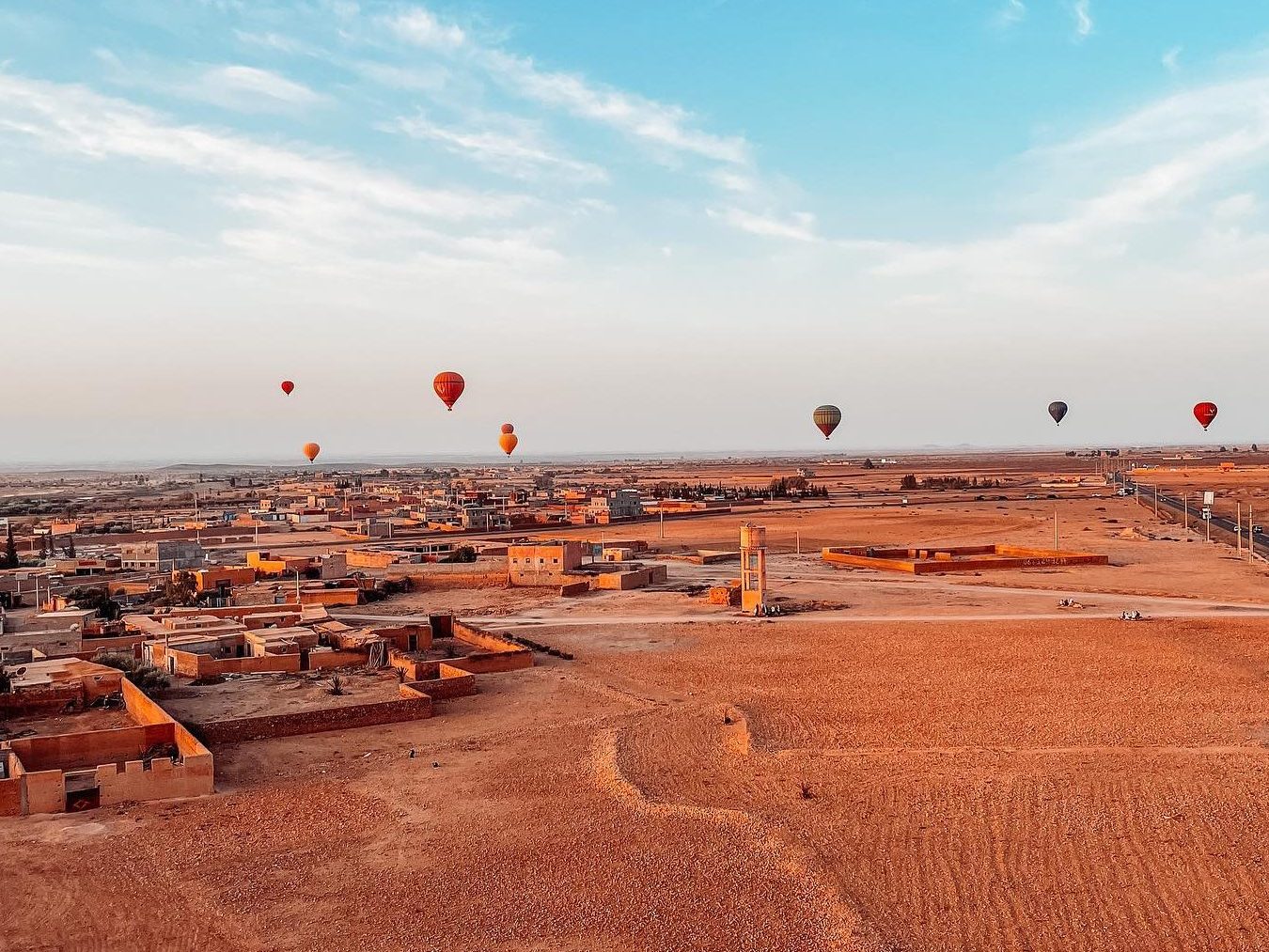 luchtballon varen marrakech