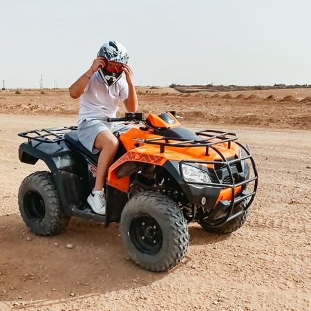 Quad tour door de woestijn in Marrakech 