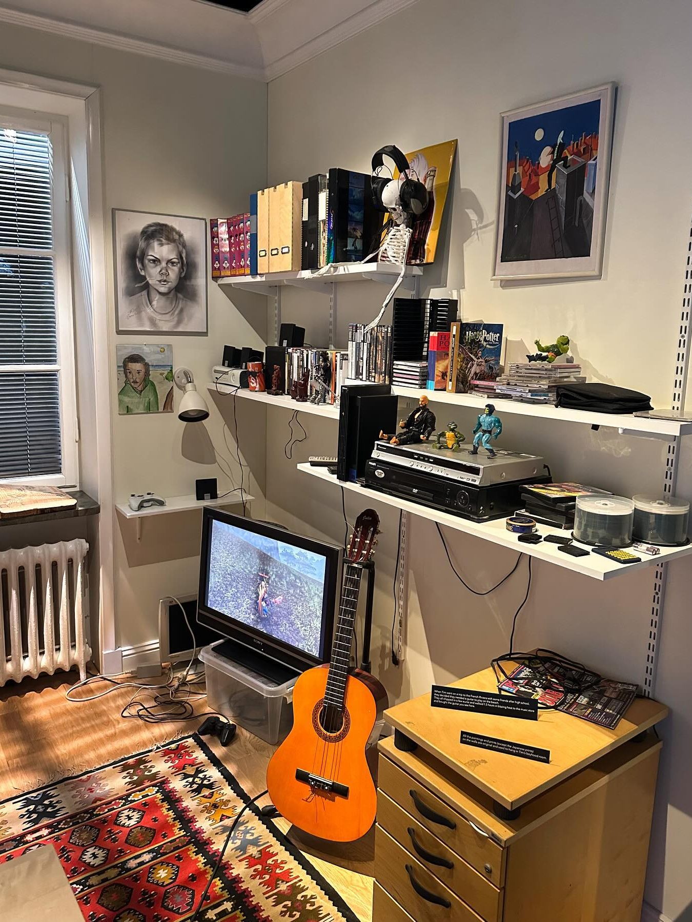 De kamer van Avicii in zijn ouderlijk huis nagebouwd in de Avicii experience in Stockholm