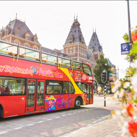 Hop on hop off bus in Amsterdam | Info & tickets