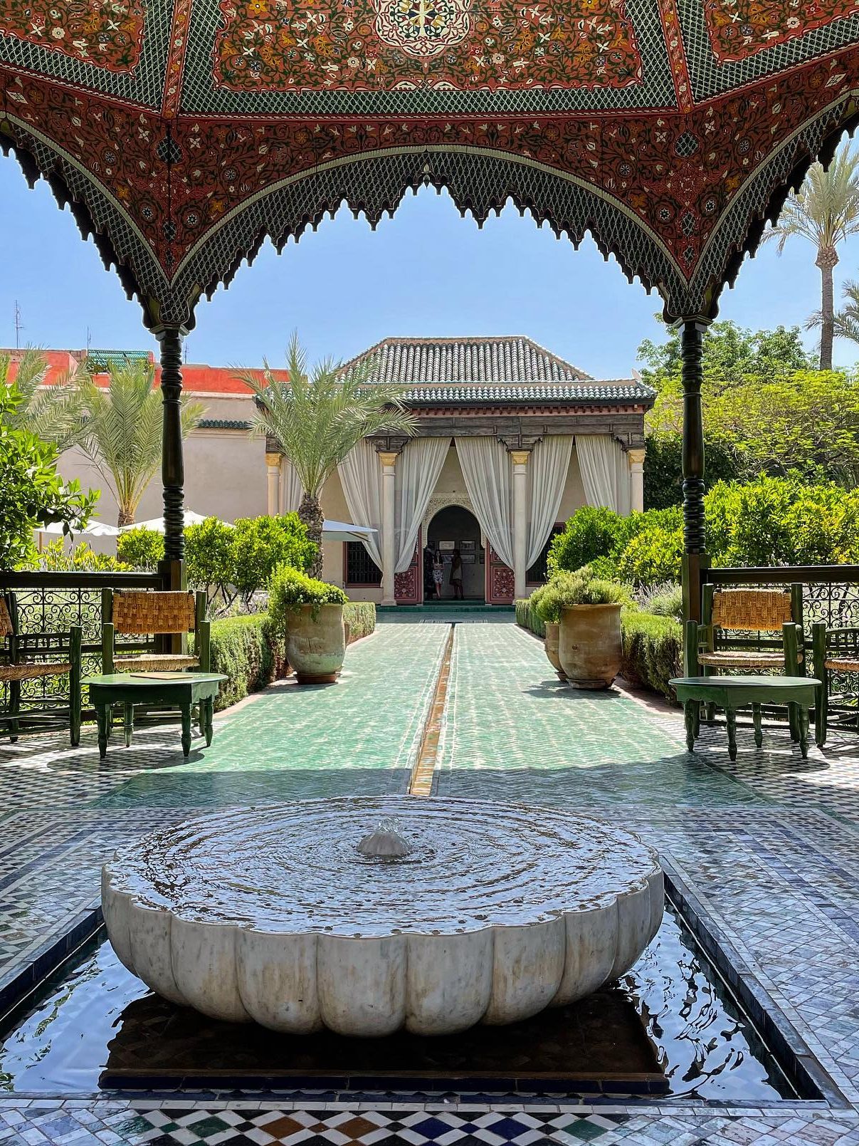 jardin secret marrakech koranschool met gids