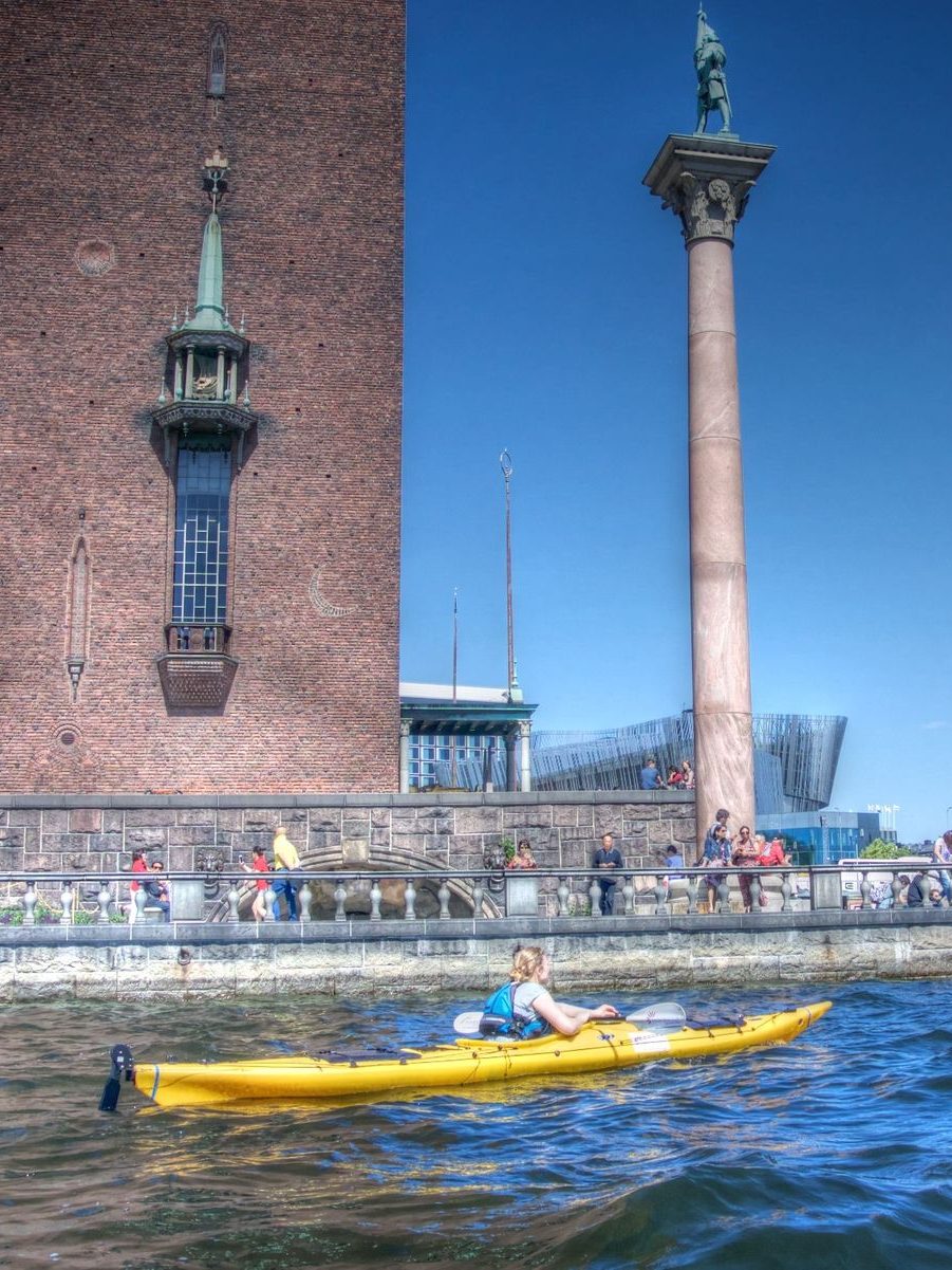 kayakken in stockholm