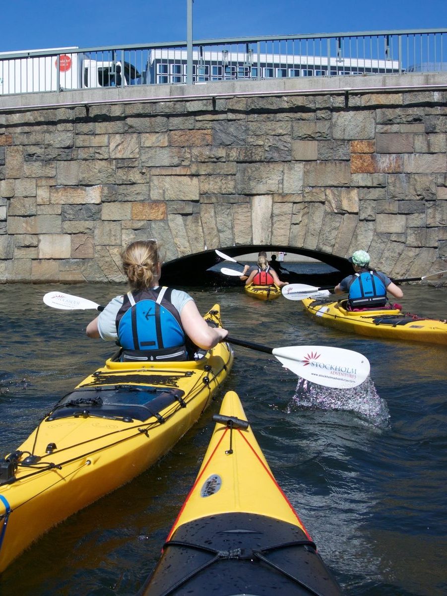 kayakken in stockholm
