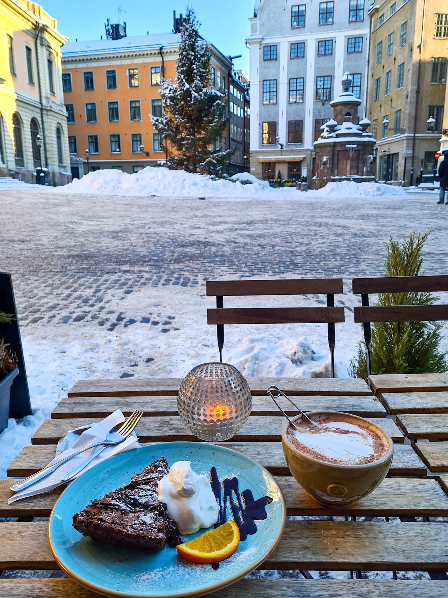 Ontbijtje met uitzicht bij Kaffekoppen & Chokladkoppen