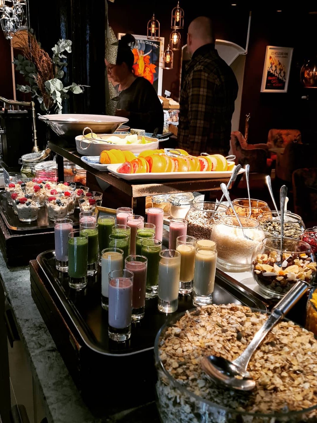 ontbijt in het nofo hotel in Stockholm