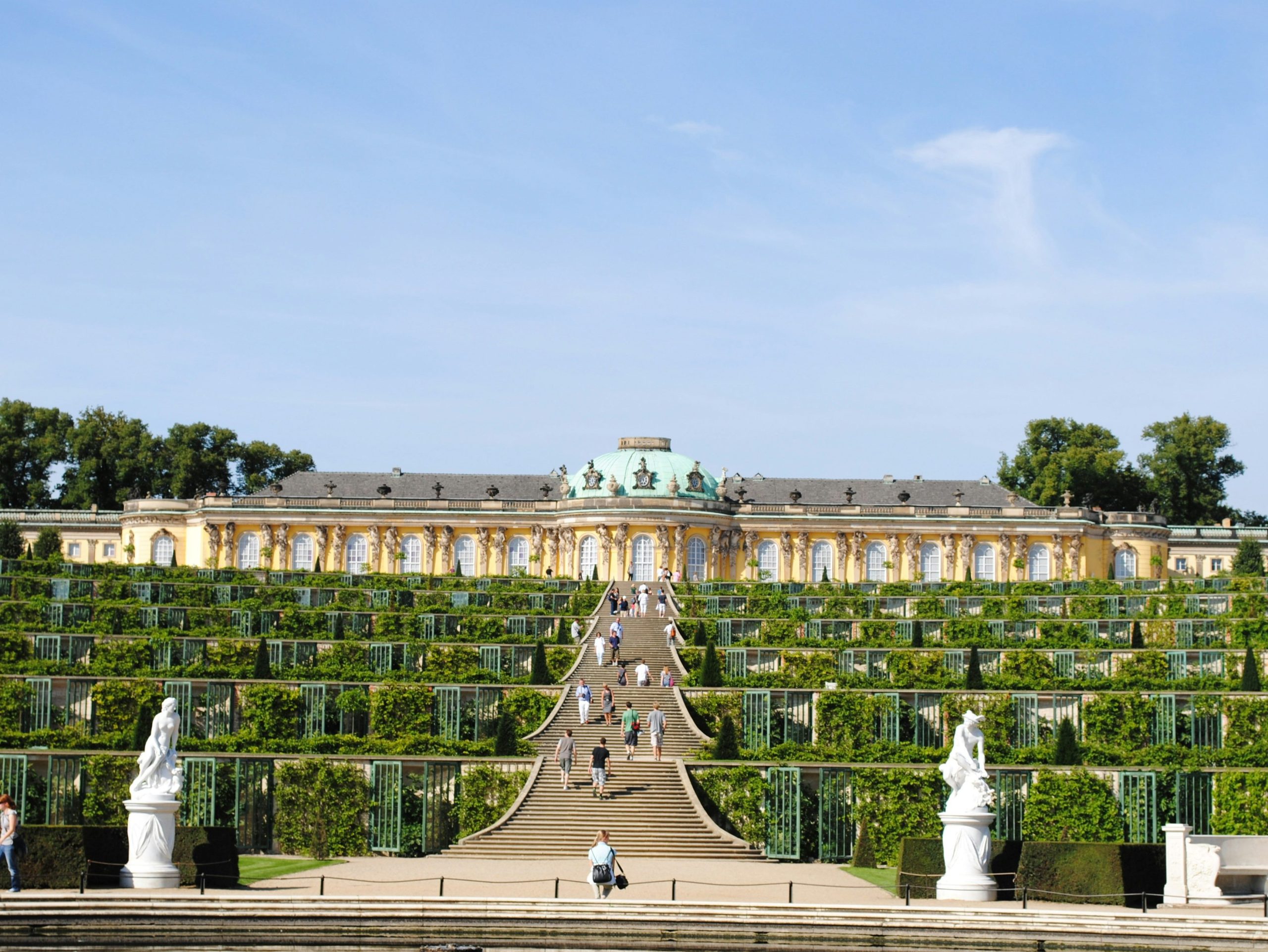 Schloss Sansoucci dagtrip potsdam vanuit Berlijn