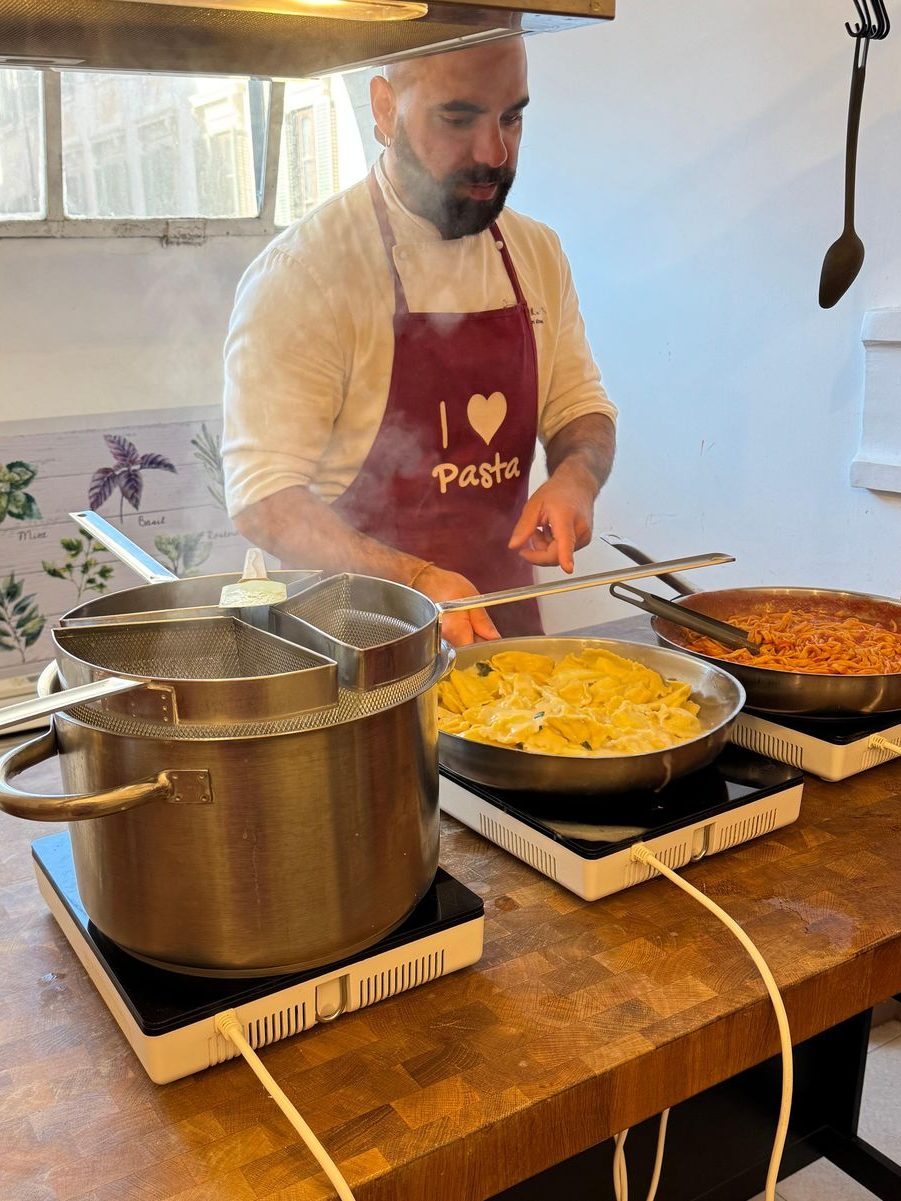 chef pasta workshop rome