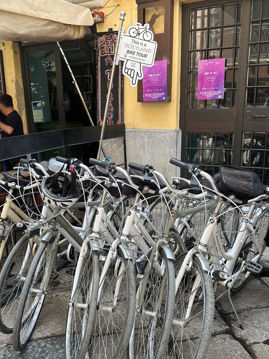 fietstour in palermo met gids