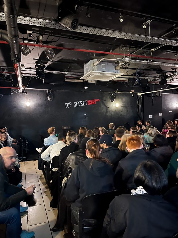 top secret comedy club weekend londen.JPG