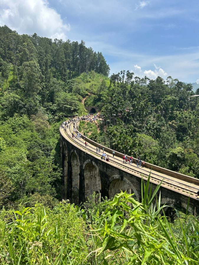 Nine Arches bridge in Ella