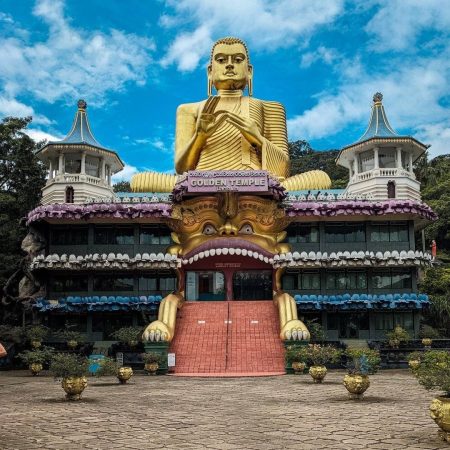 De Gouden Tempel in Dambulla