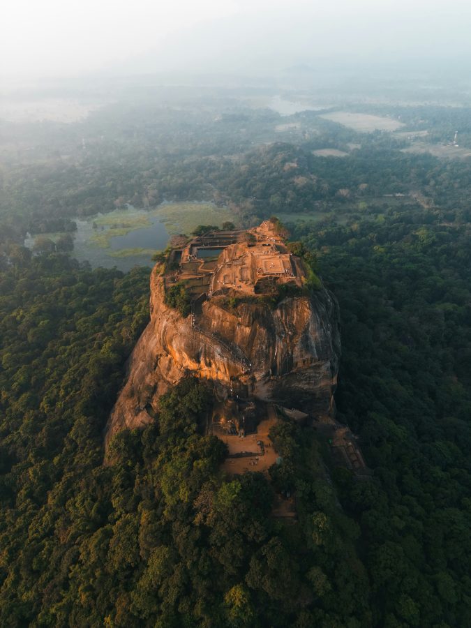 Lion's rock Sri Lank