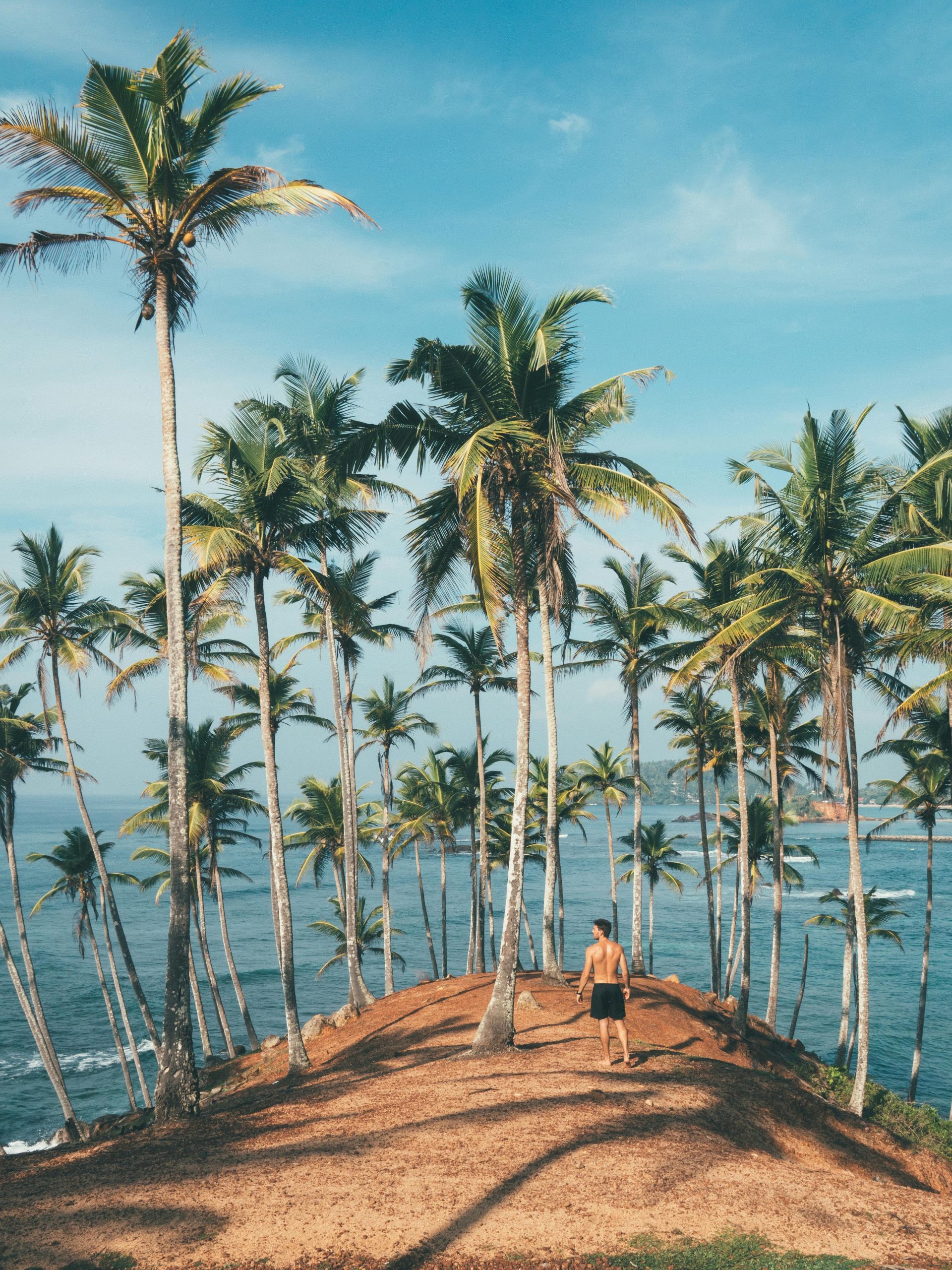 op reis naar Sri Lanka