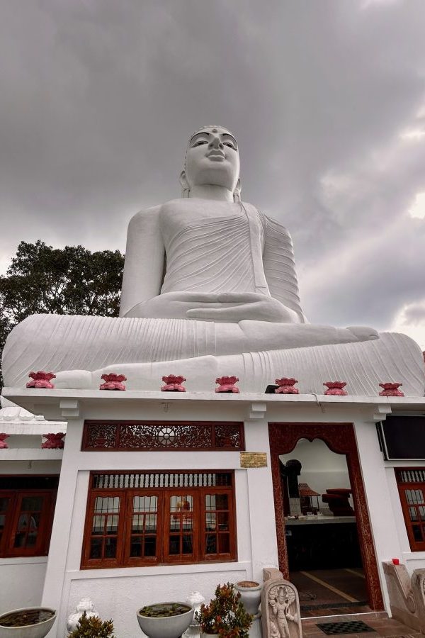 Bahirawakanda Vihara Buddha Statue in Kandy