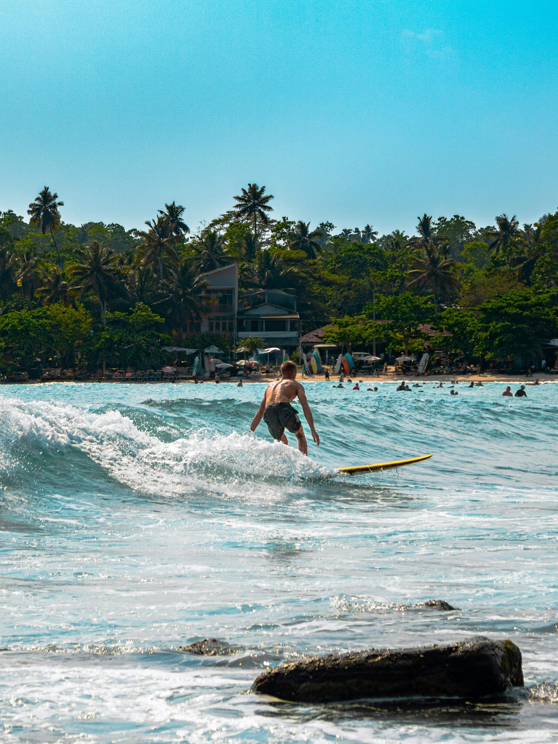 Surfen in Hiriketiya Sri Lanka