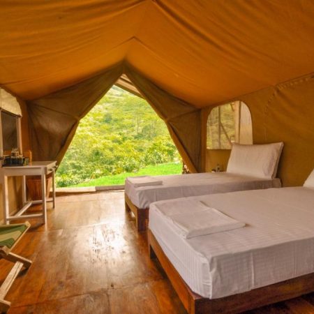 Luxe glamping bij Kandy