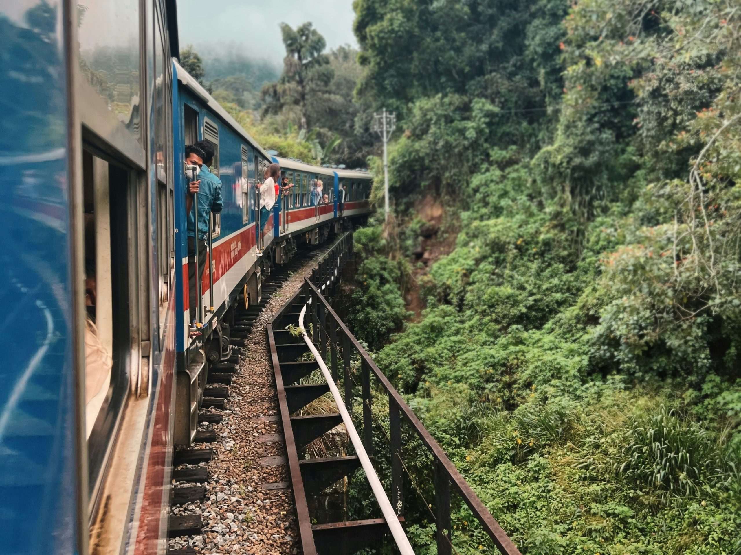 trein sri lanka van ella naar kandy