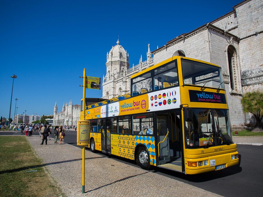 hop on hop off bus lissabon route