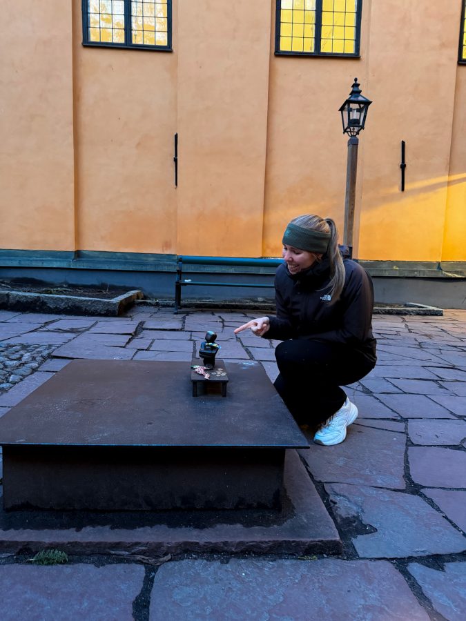 Järnpojke kleinste beeldje van Stockholm