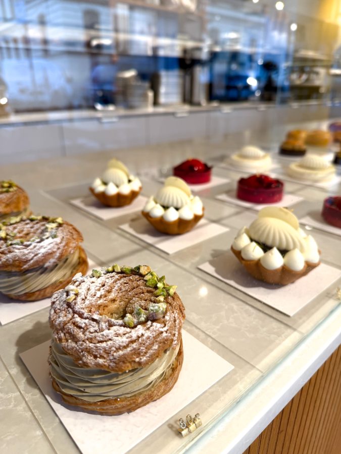 Gebakje van patisserie Socker Sucker 