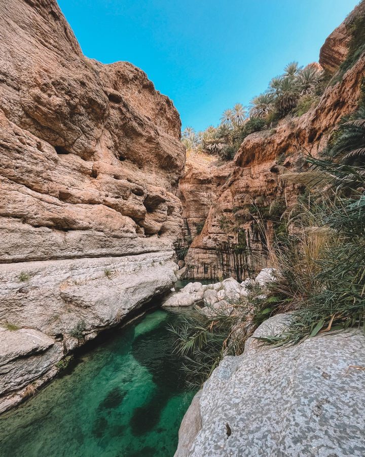Wadi Tiwi oman rondreis