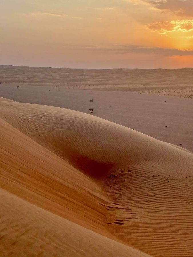 Wahiba Sands zonsondergang activiteit Oman